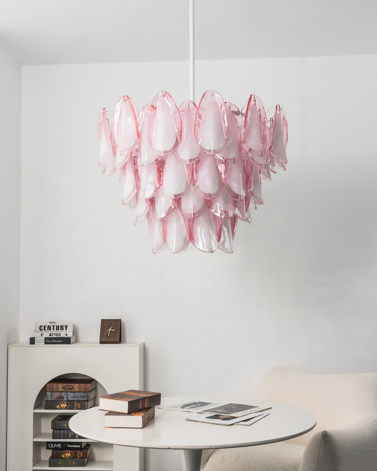 Elara Blush Petal Chandelier