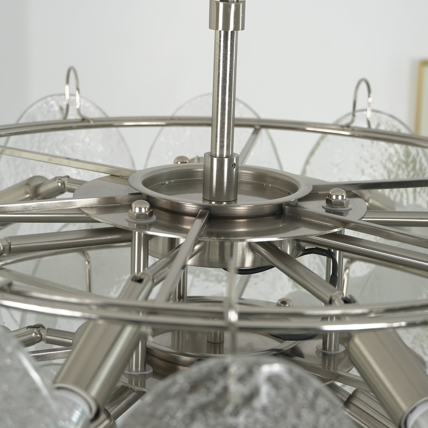 Lucera Tiered Art Glass Chandelier