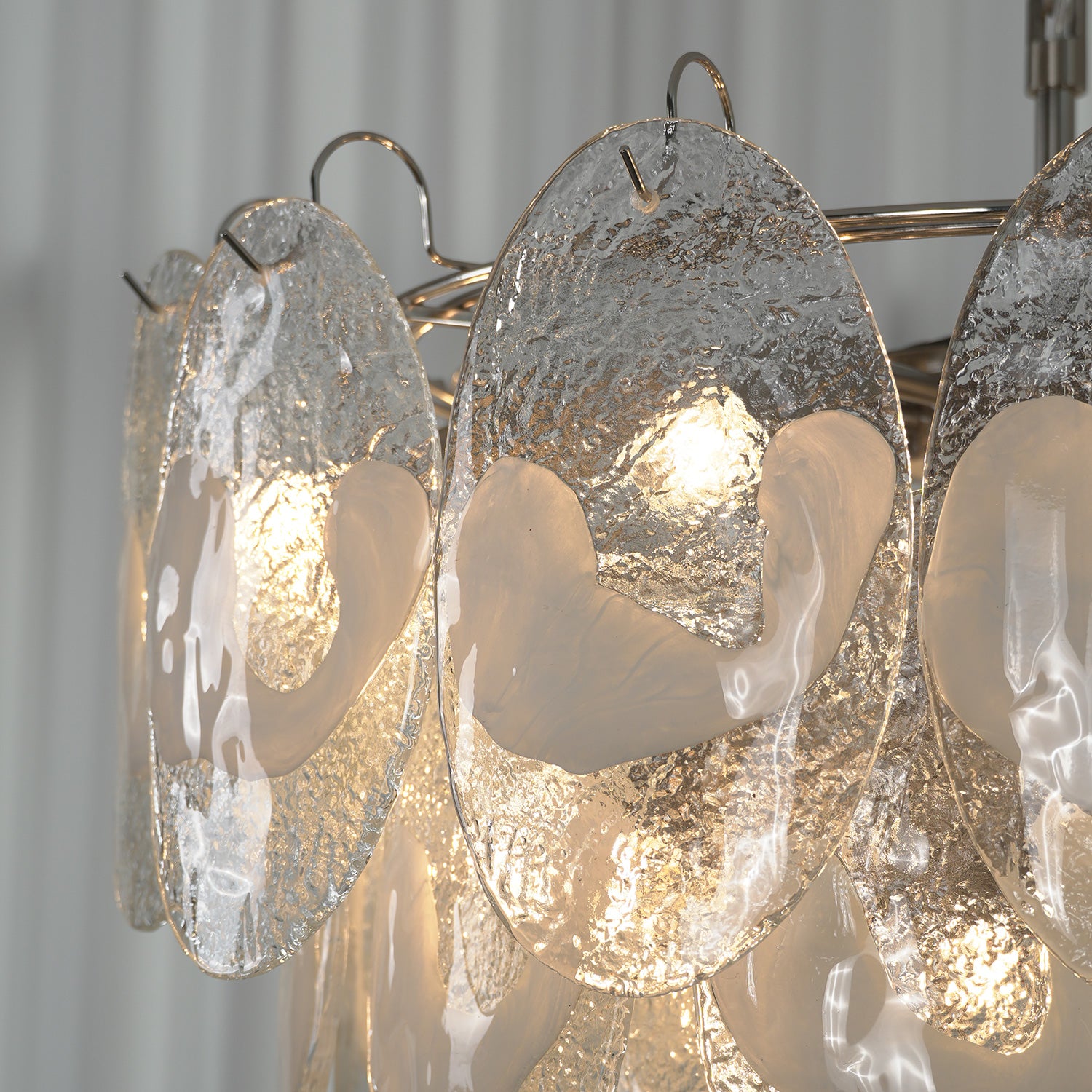 Lucera Tiered Art Glass Chandelier