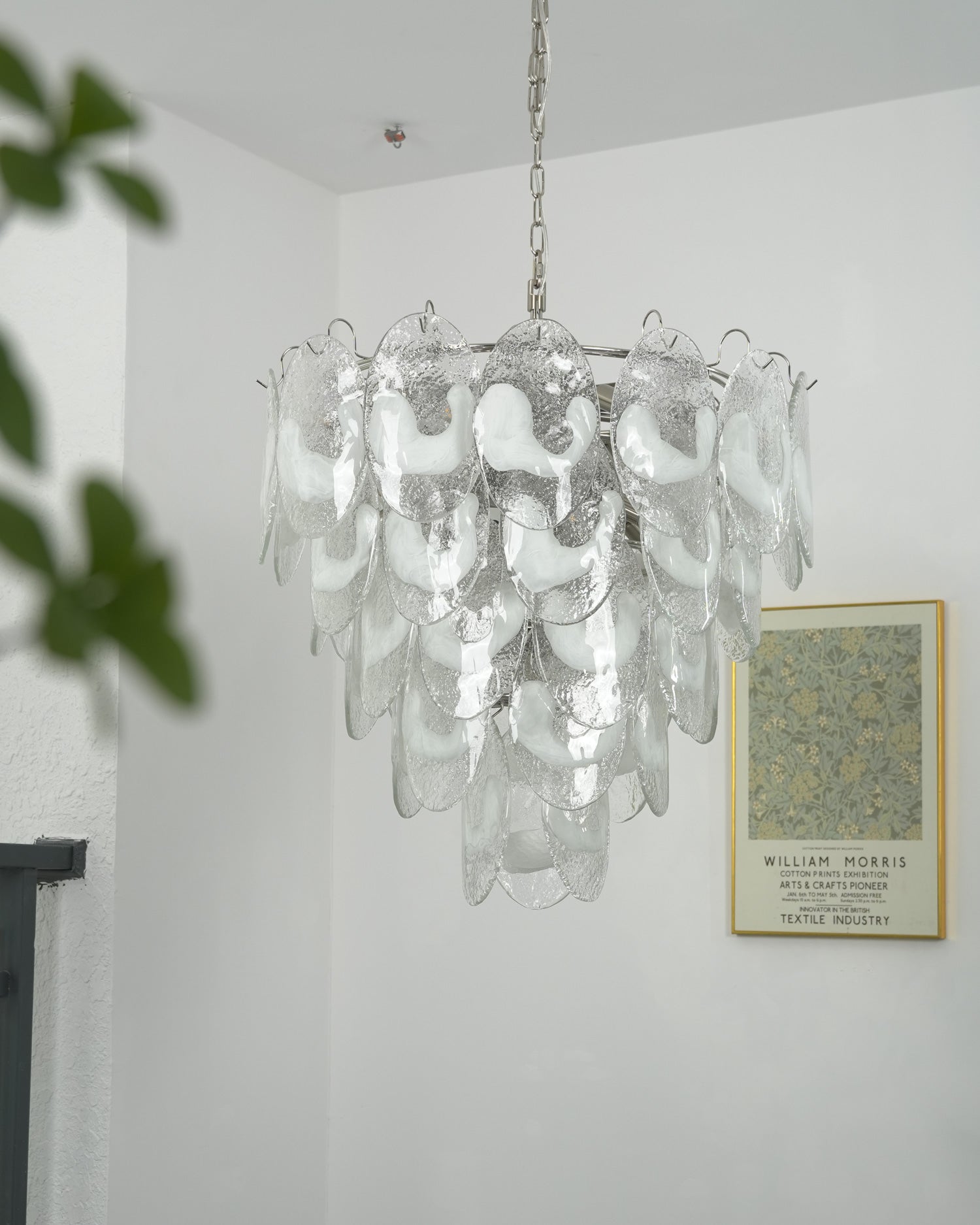 Lucera Tiered Art Glass Chandelier