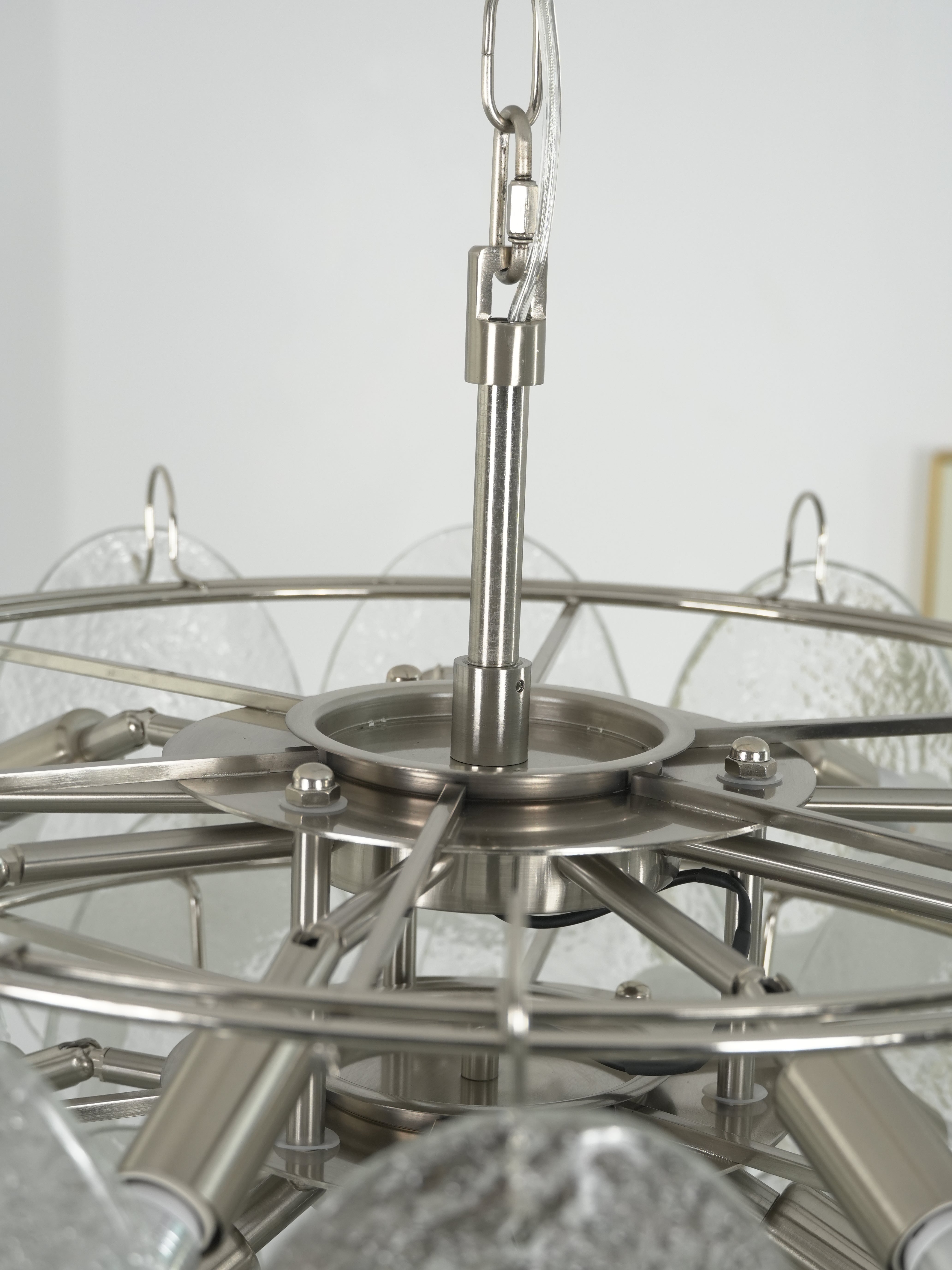Lucera Tiered Art Glass Chandelier
