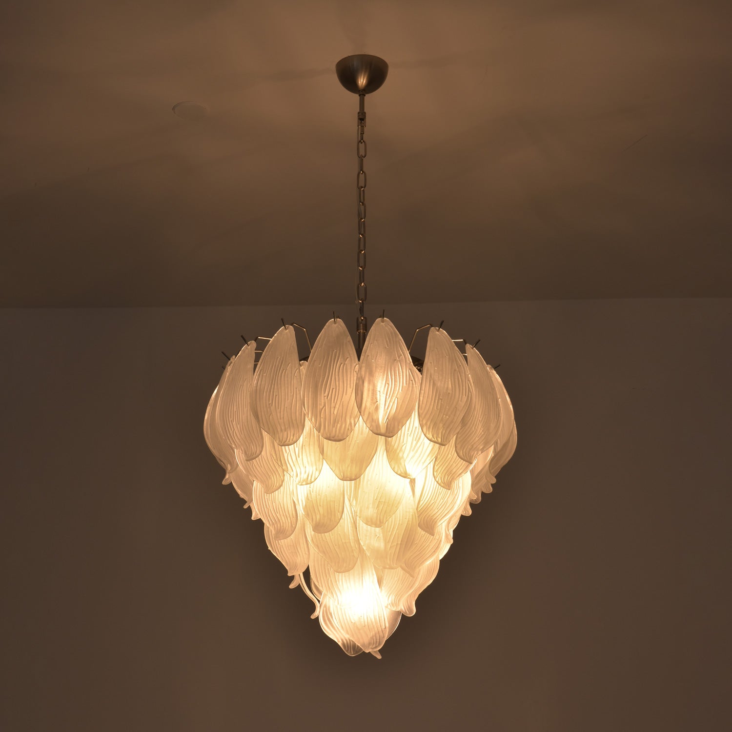 Venzara Glass Petal Chandelier