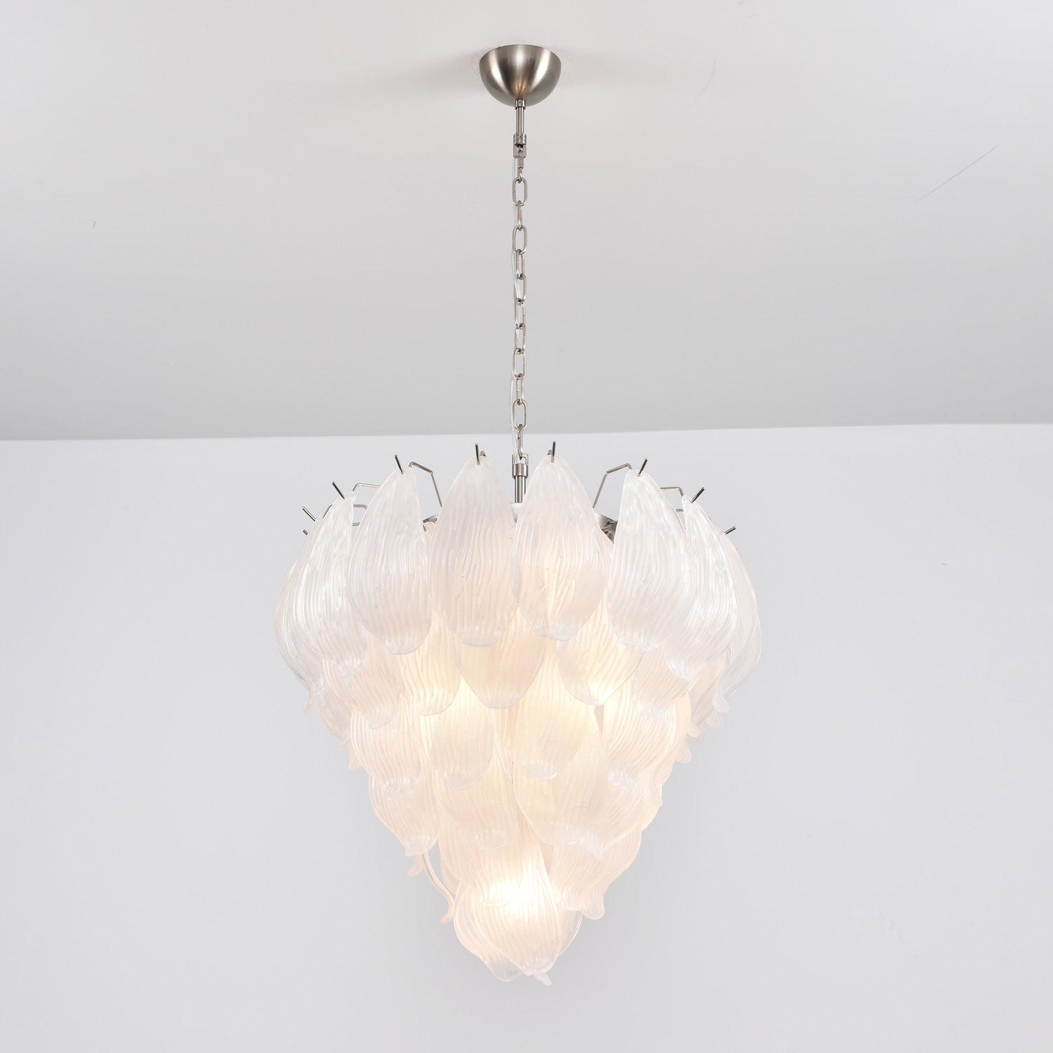 Venzara Glass Petal Chandelier
