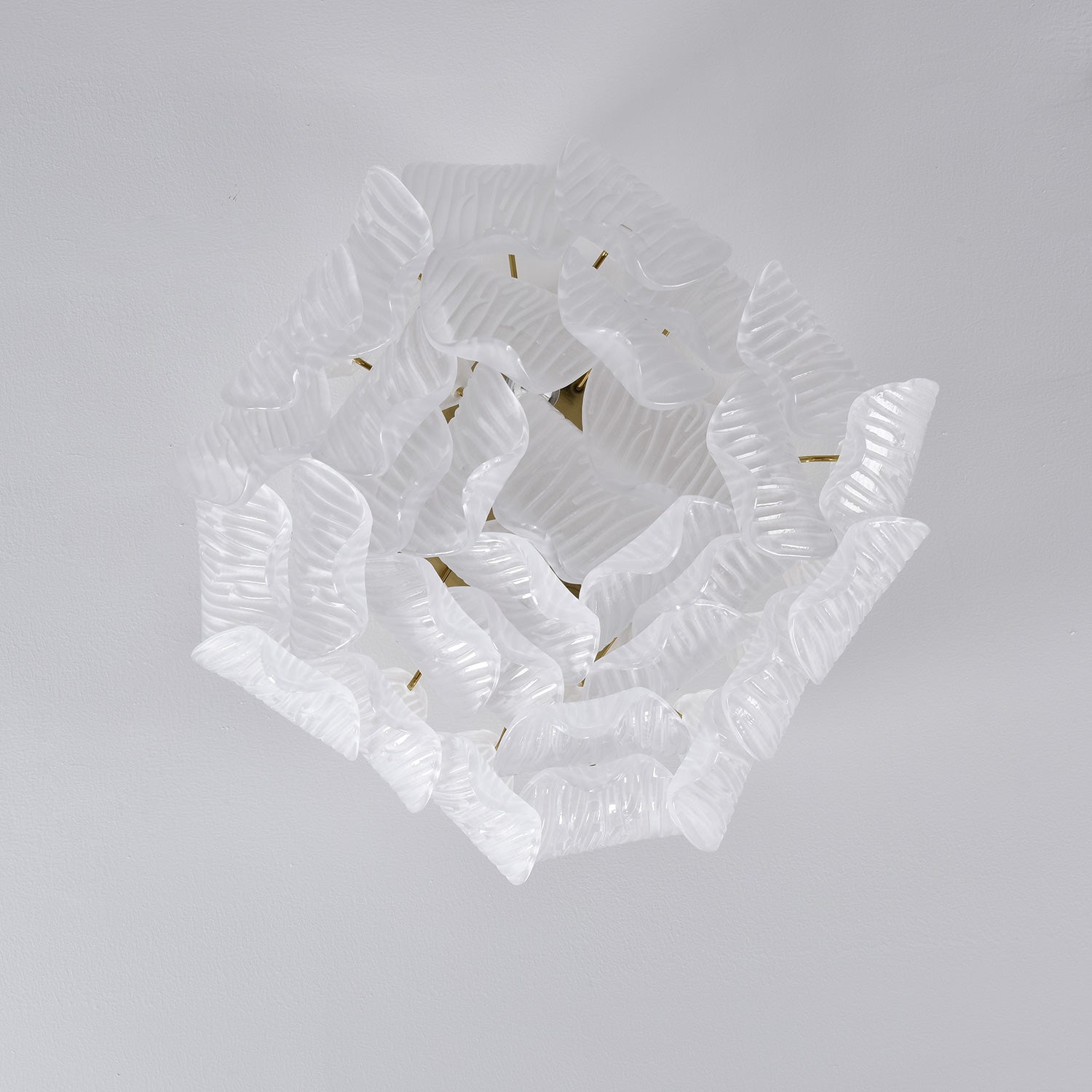 Venzara Glass Petal Chandelier