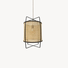 Luminaria Colgante Rattan Cane