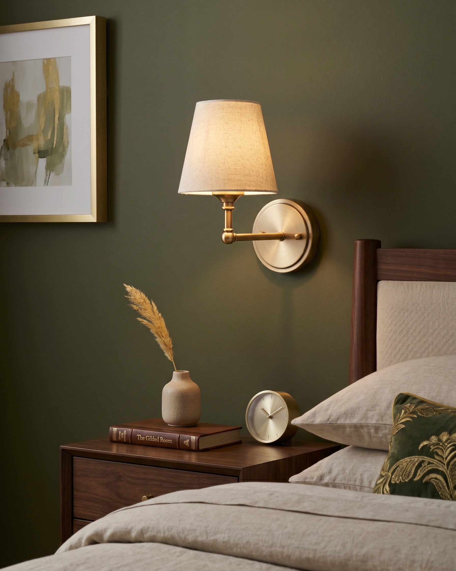 Alden Linen Wall Sconce