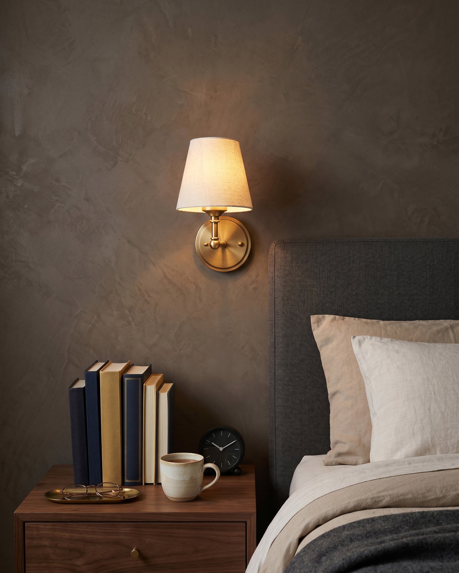Alden Linen Wall Sconce