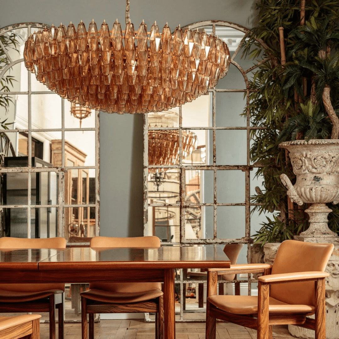 Amber Sorrento Chandelier