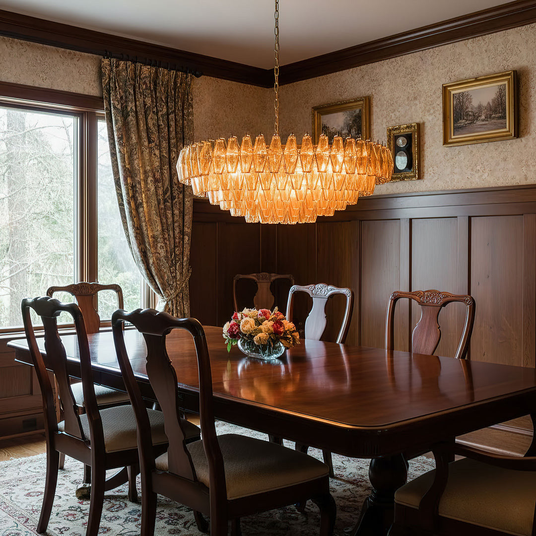 Amber Sorrento Chandelier