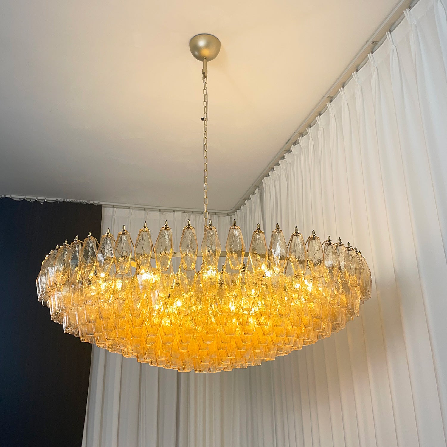 Amber Sorrento Chandelier