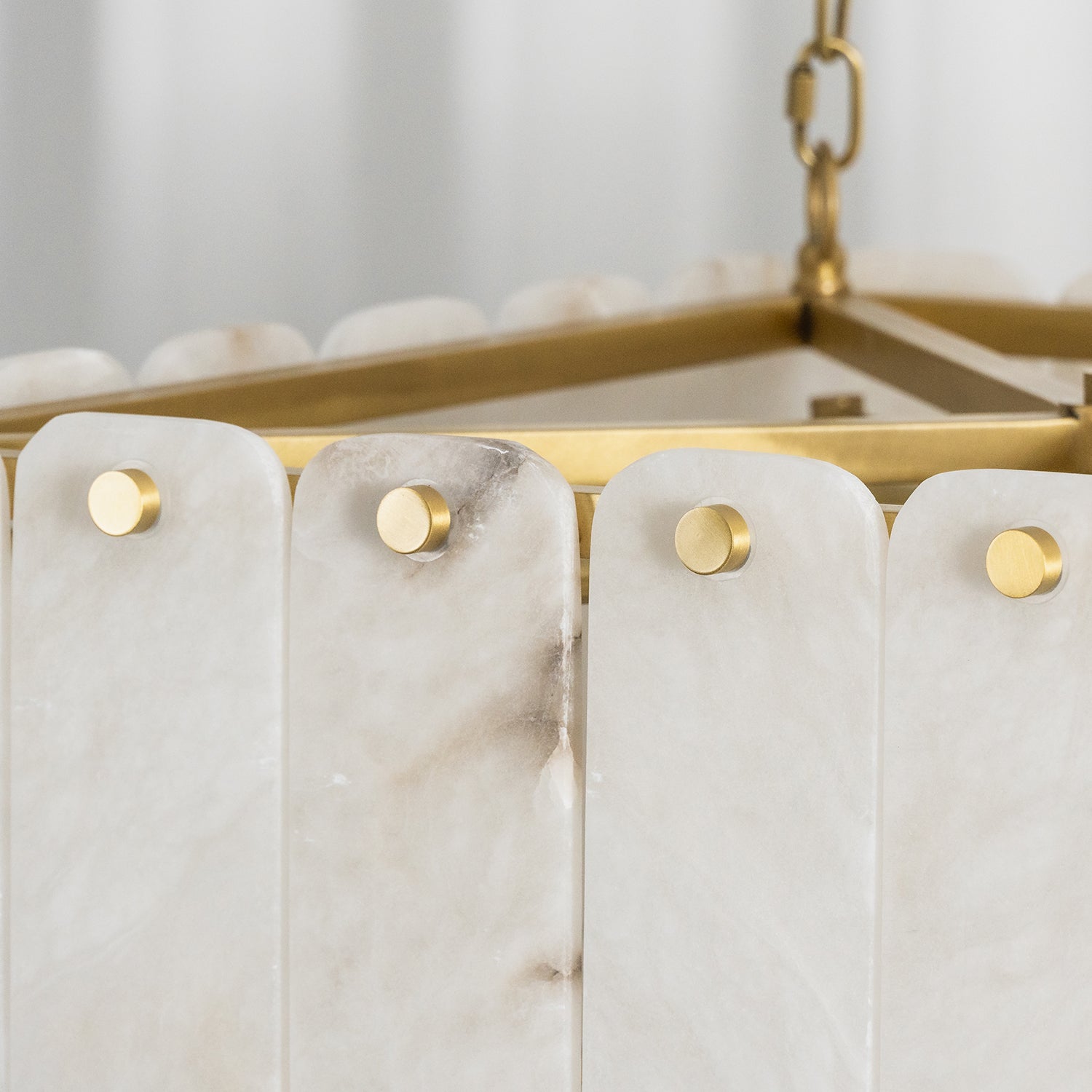 Arden Tiered Alabaster Chandelier