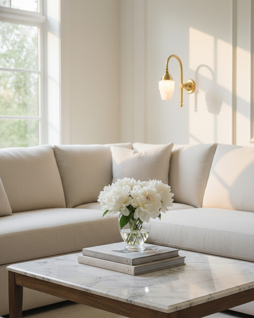 Colette Curved Arm Wall Sconce