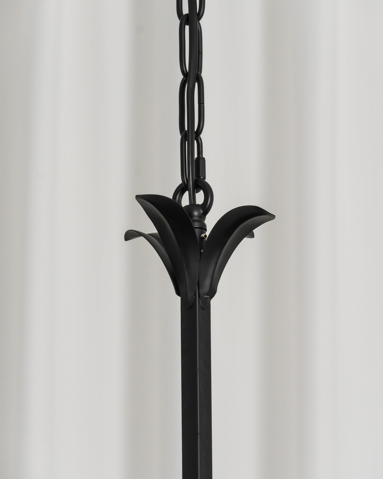 Aveline Wrought Iron Linear Chandelier