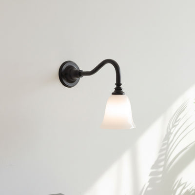 Model B ∅ 5.9″ x W 12.6″ x H 12″ ( Glass lampshade )