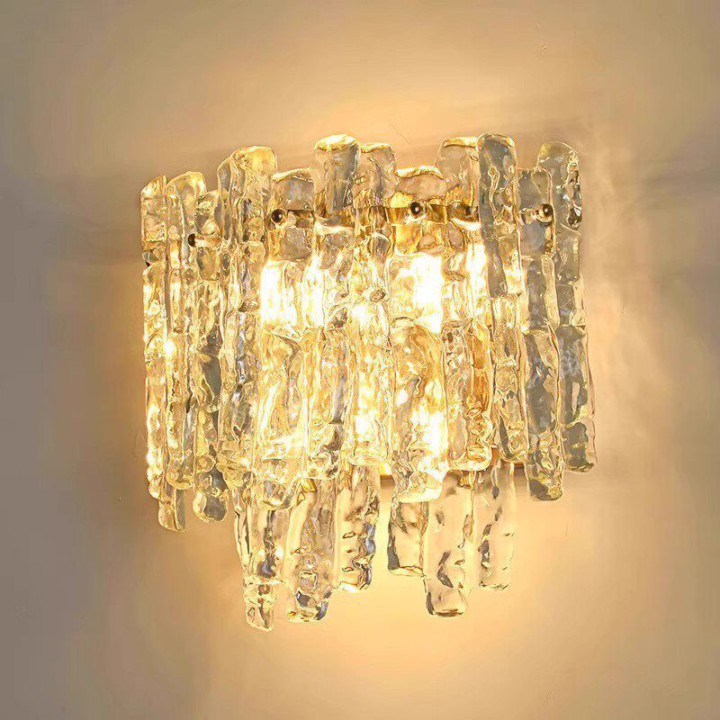 Elara Cast Glass Wall Sconce