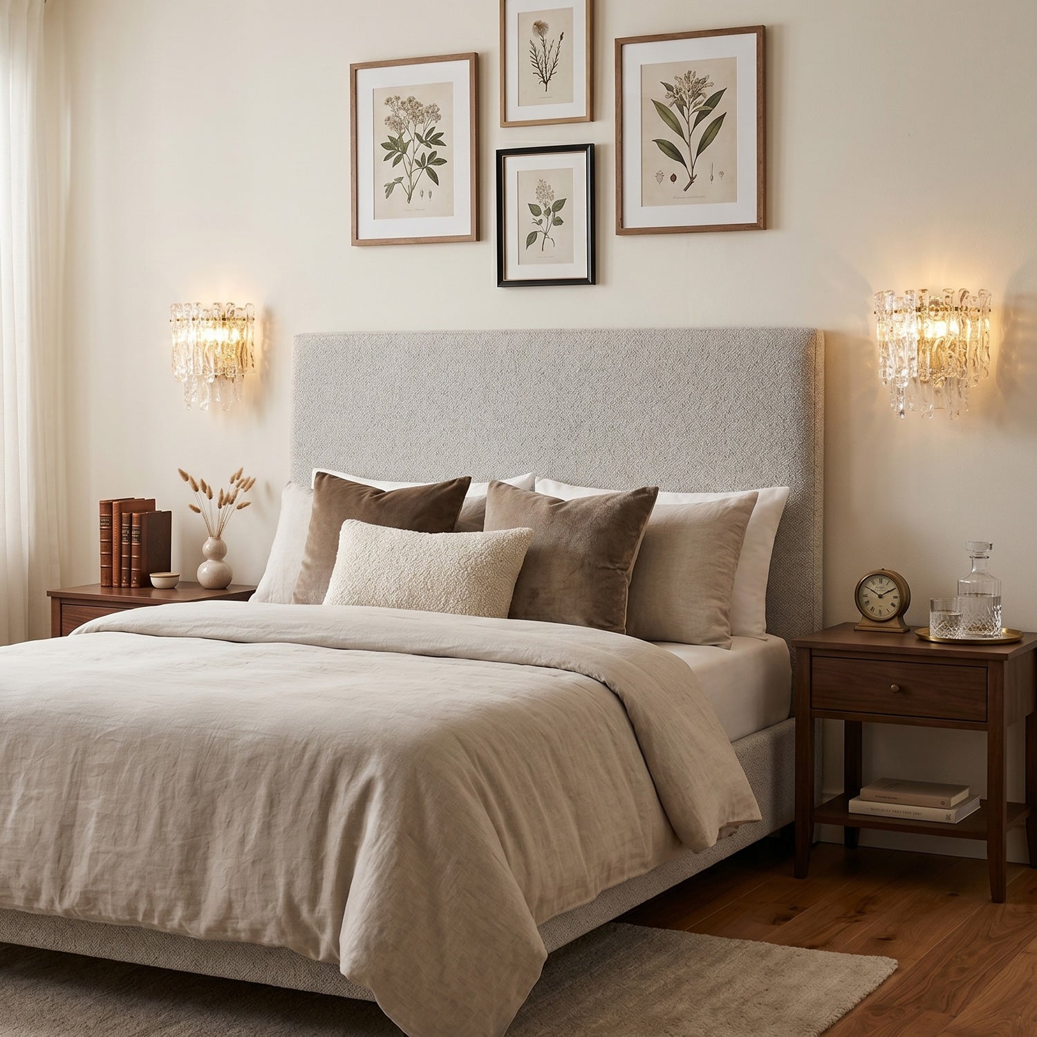 Elara Cast Glass Wall Sconce