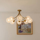 8 heads Dia 82cm x H 36cm / ∅ 32.3″ x H 14.2″
