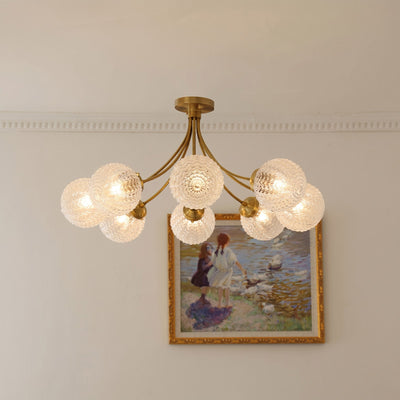 8 heads Dia 82cm x H 36cm / ∅ 32.3″ x H 14.2″