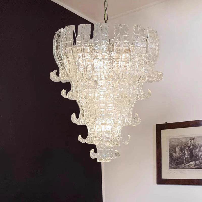 Francesca Pink Art Chandelier