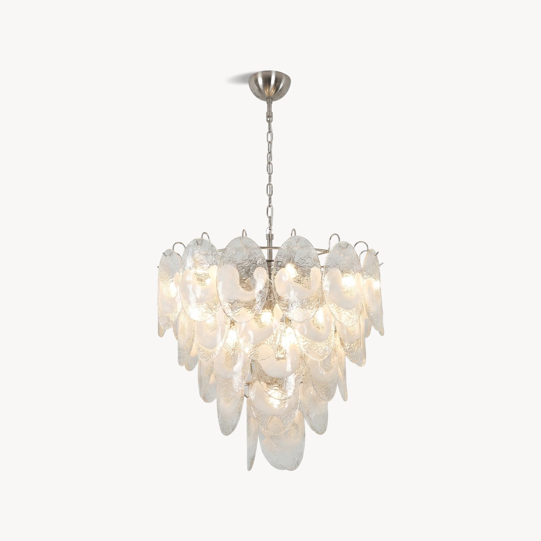 Lucera Tiered Art Glass Chandelier