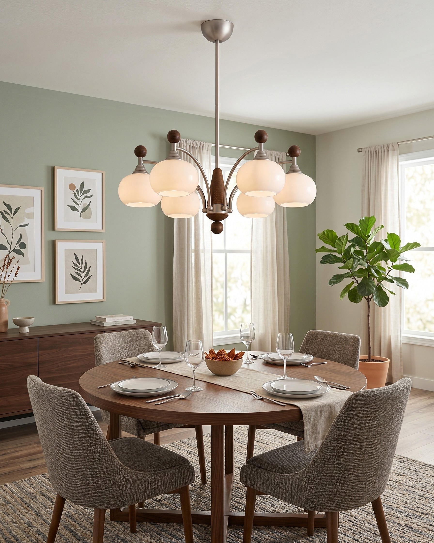 Malmo Nordic Globe Chandelier
