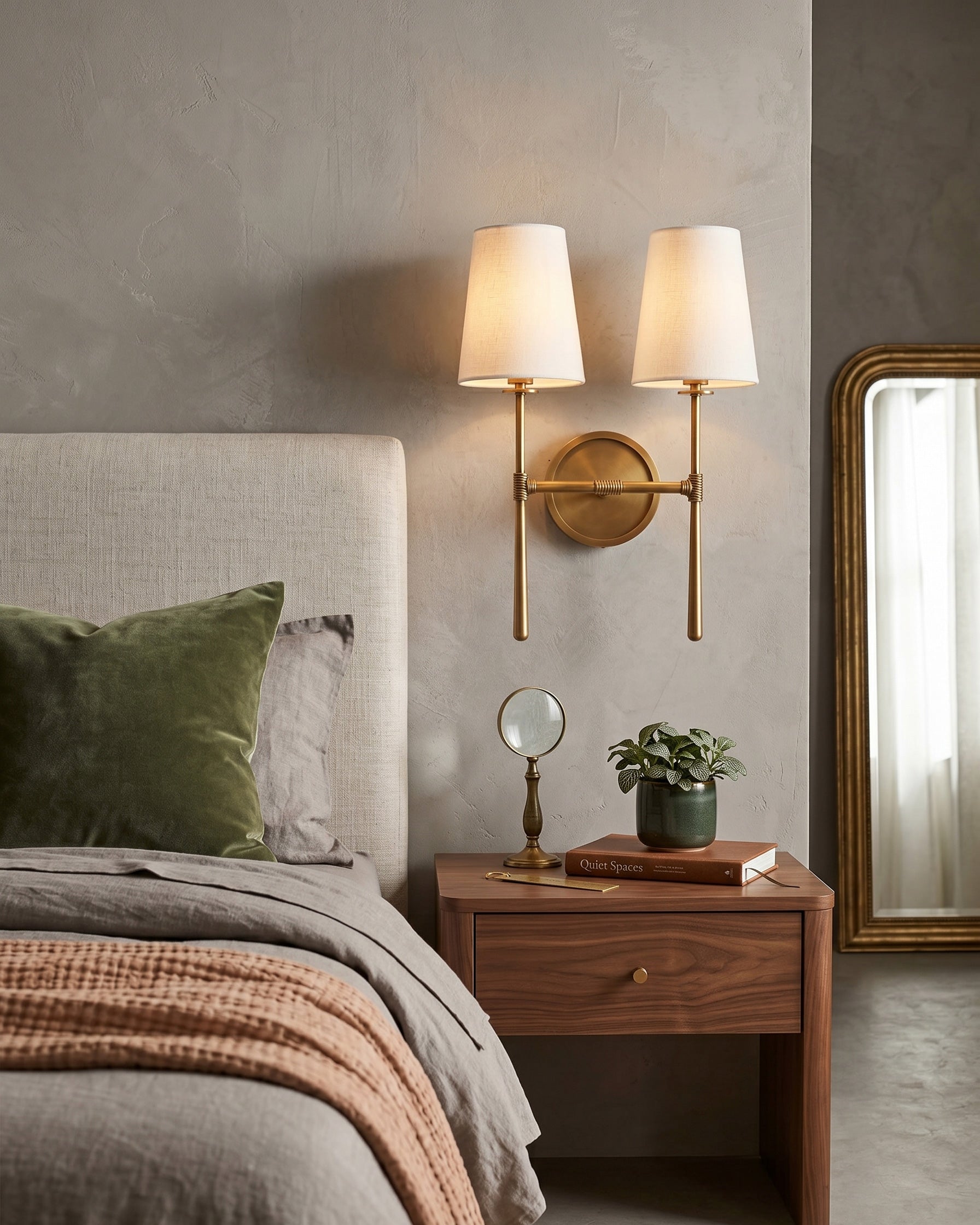 Margot Brass Wall Sconce