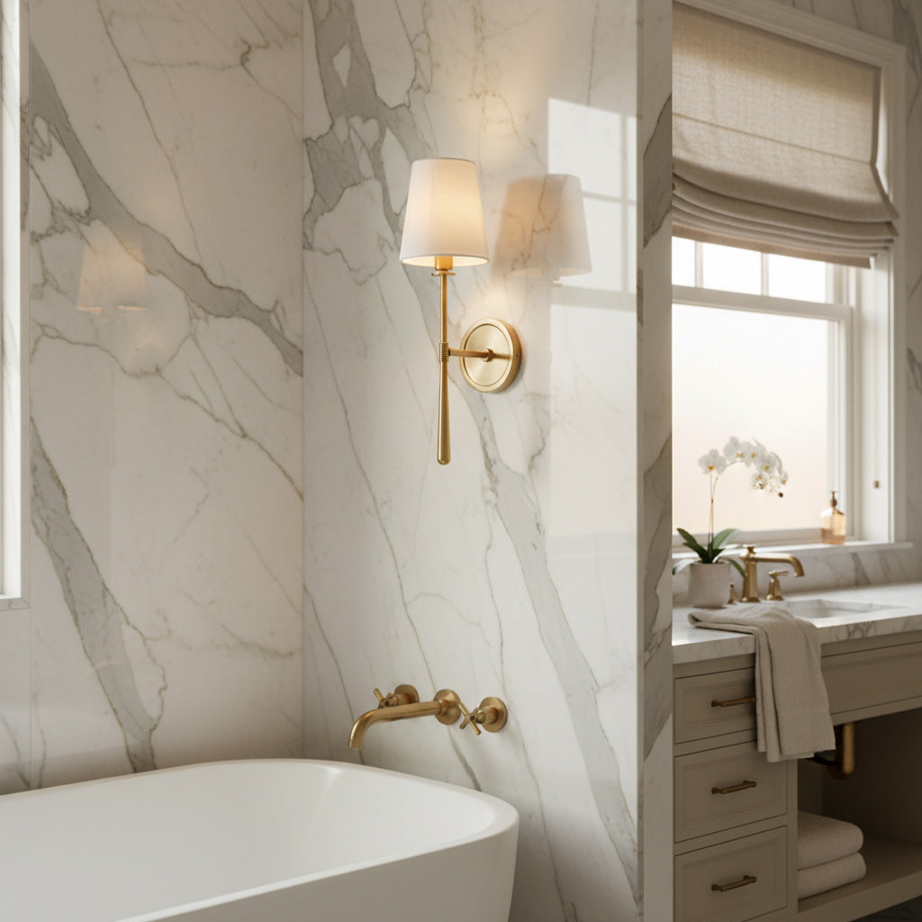 Margot Brass Wall Sconce