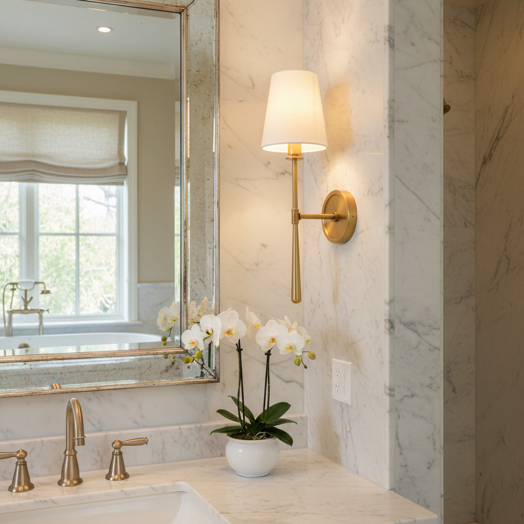 Margot Brass Wall Sconce