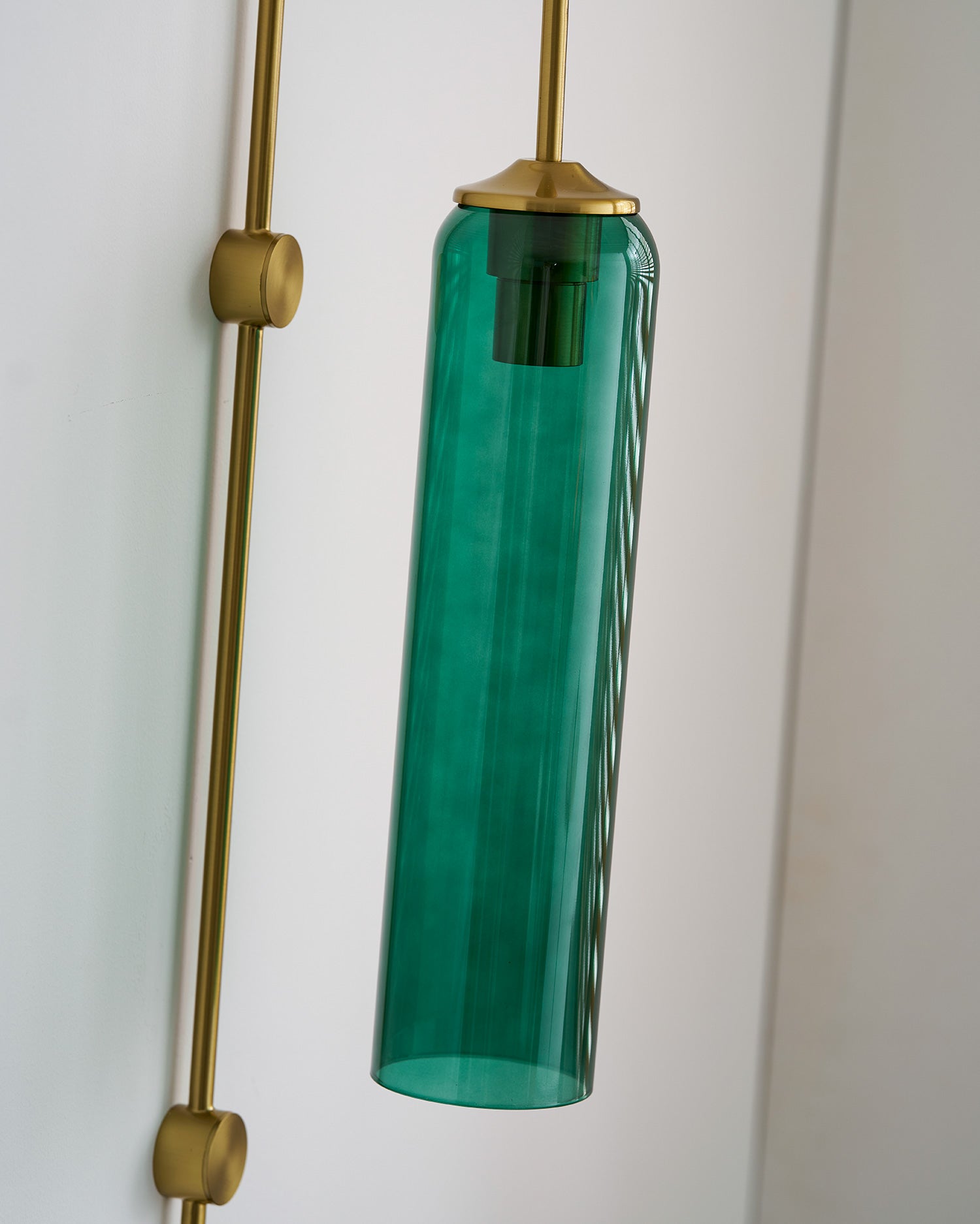 Modern Glass Plug-In Wall Lamp