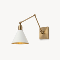 Monroe Brass Swing Sconce
