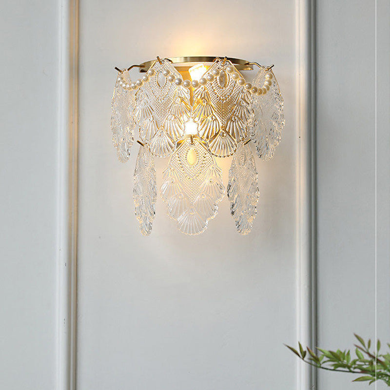 Odette Pearl Glass Wall Sconce