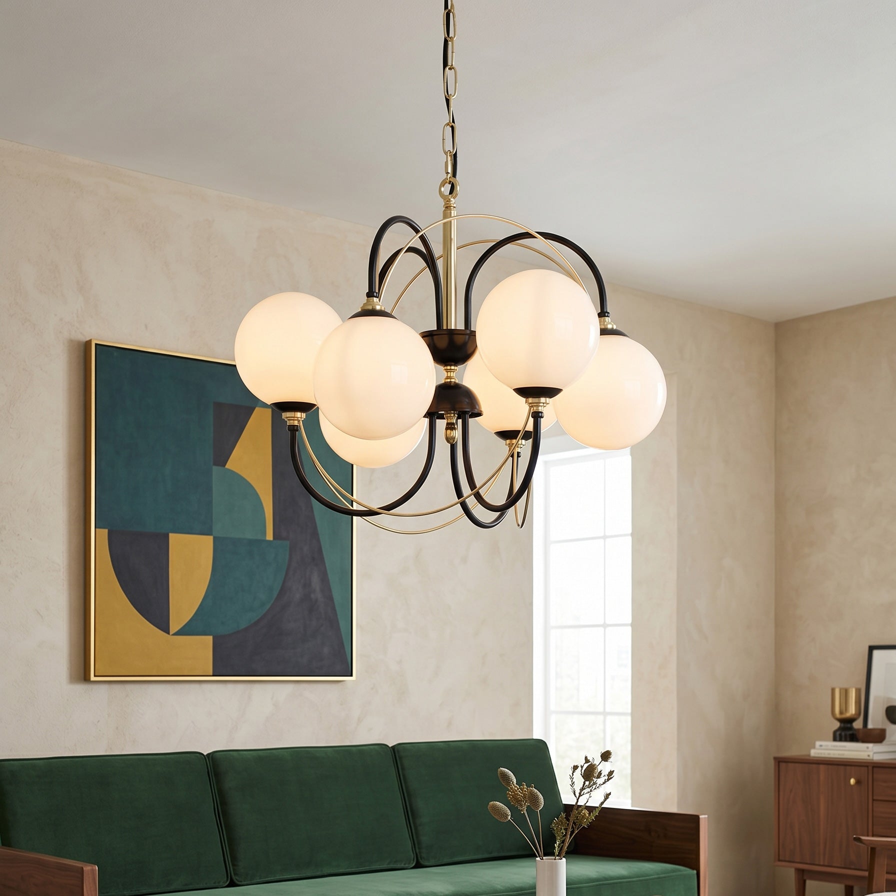 Orion Modern Orb Chandelier