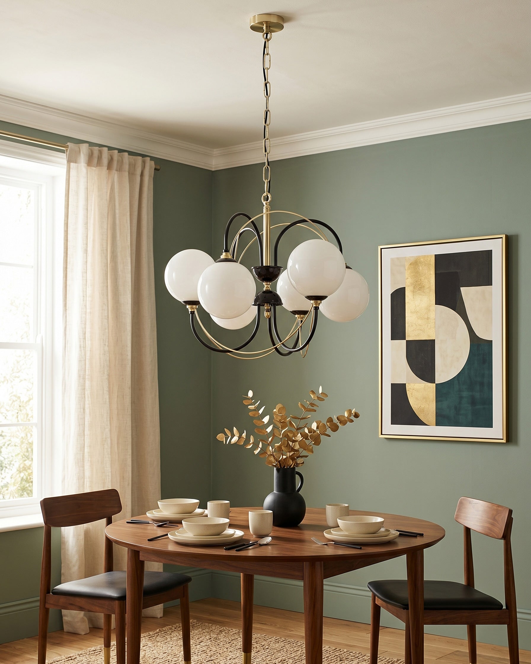 Orion Modern Orb Chandelier