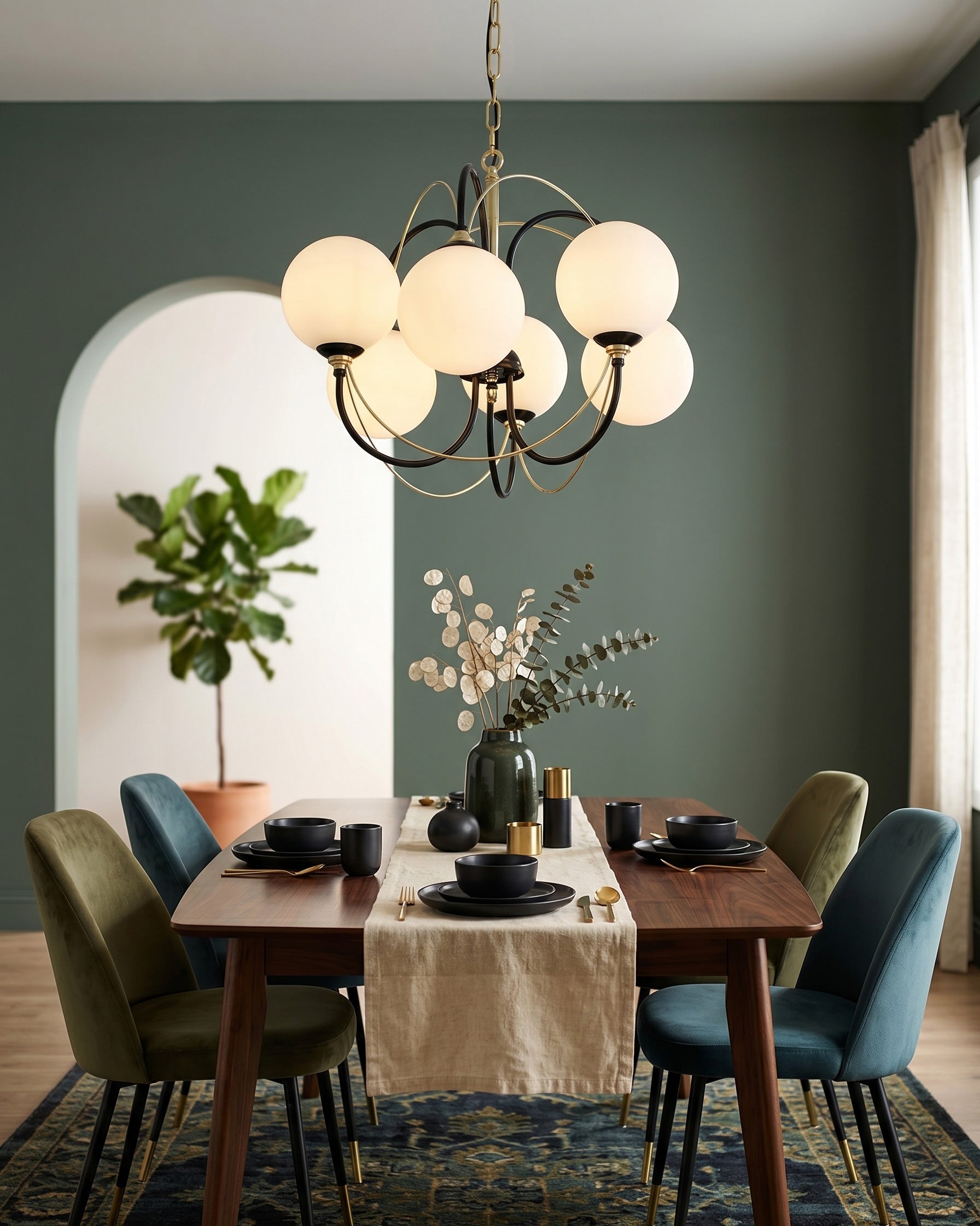 Orion Modern Orb Chandelier