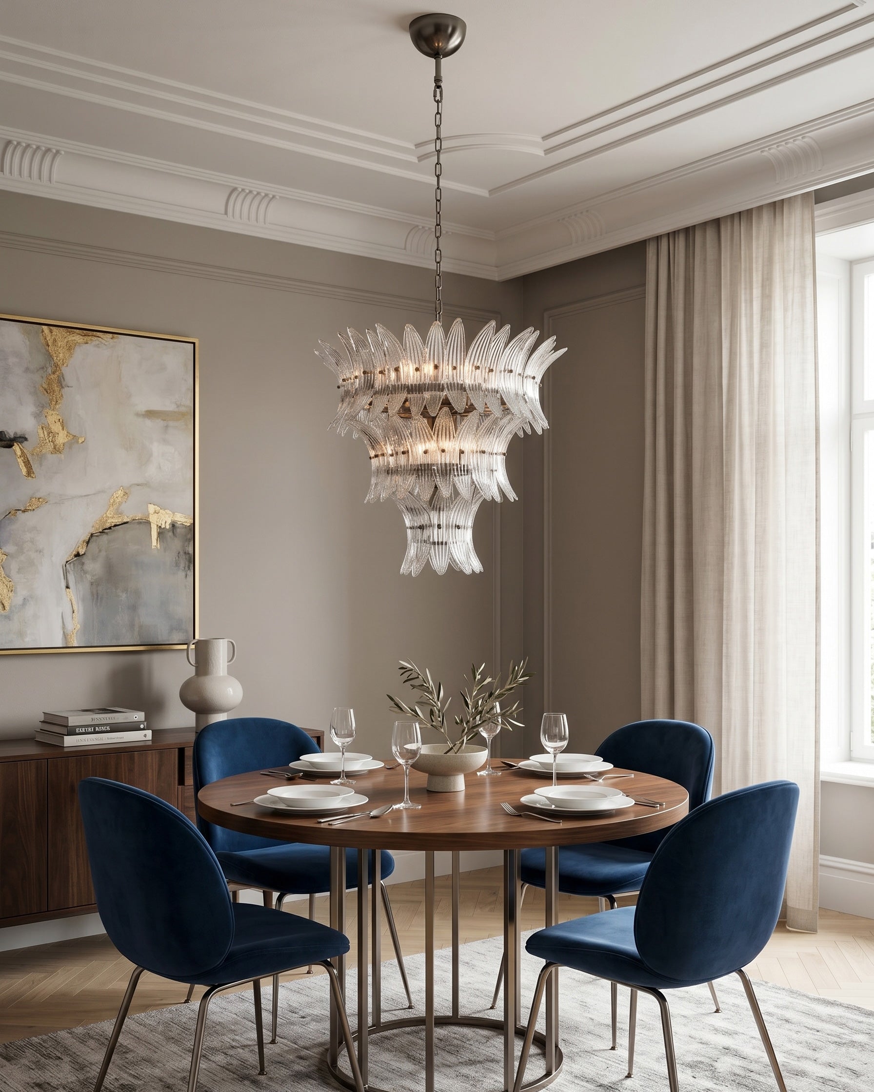 Palermo Palmette Chandelier
