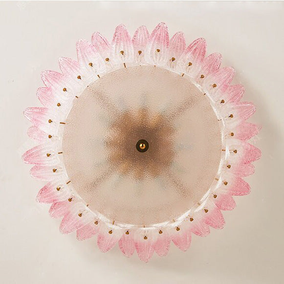 Paloma Pink Petal Flush Mount