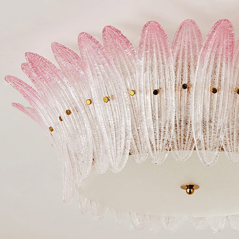 Paloma Pink Petal Flush Mount
