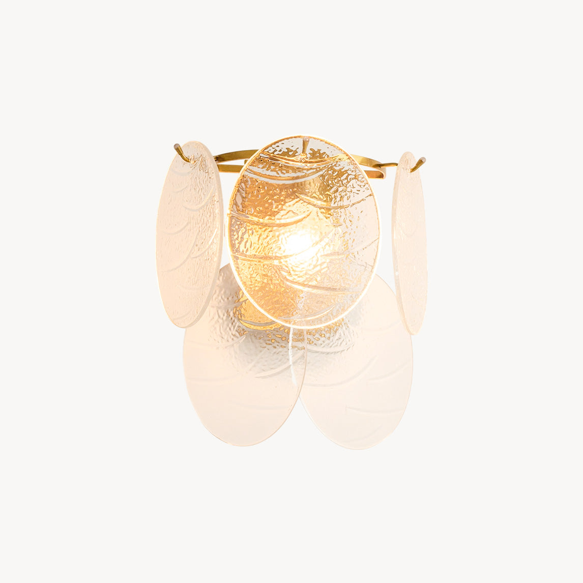 Ripple Glass Wall Sconce