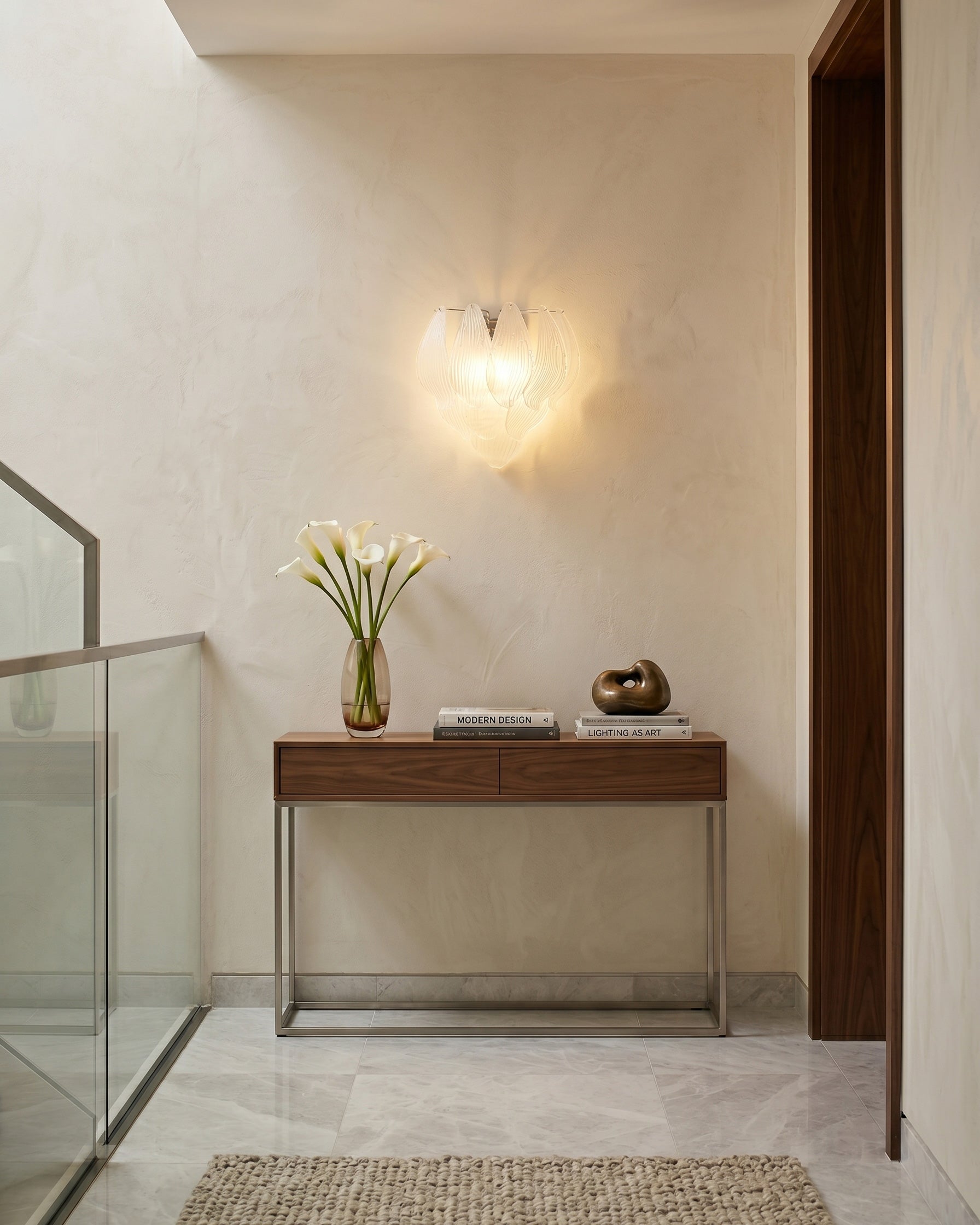 Sylvia Petal Glass Sconce
