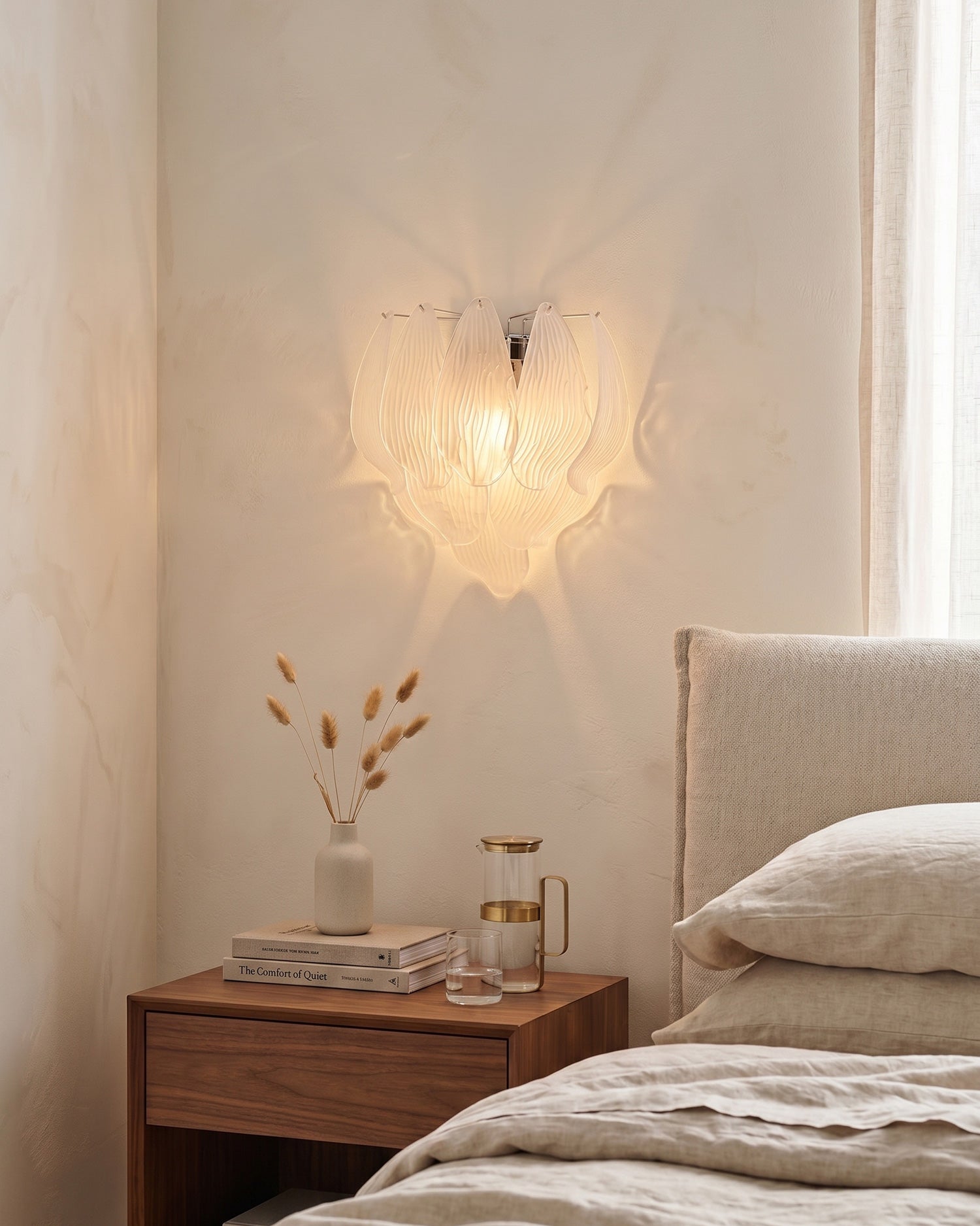 Sylvia Petal Glass Sconce