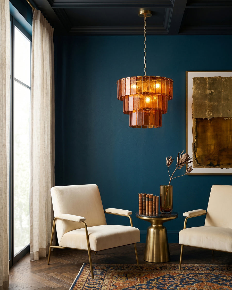 Valen Amber Chandelier – detail 4
