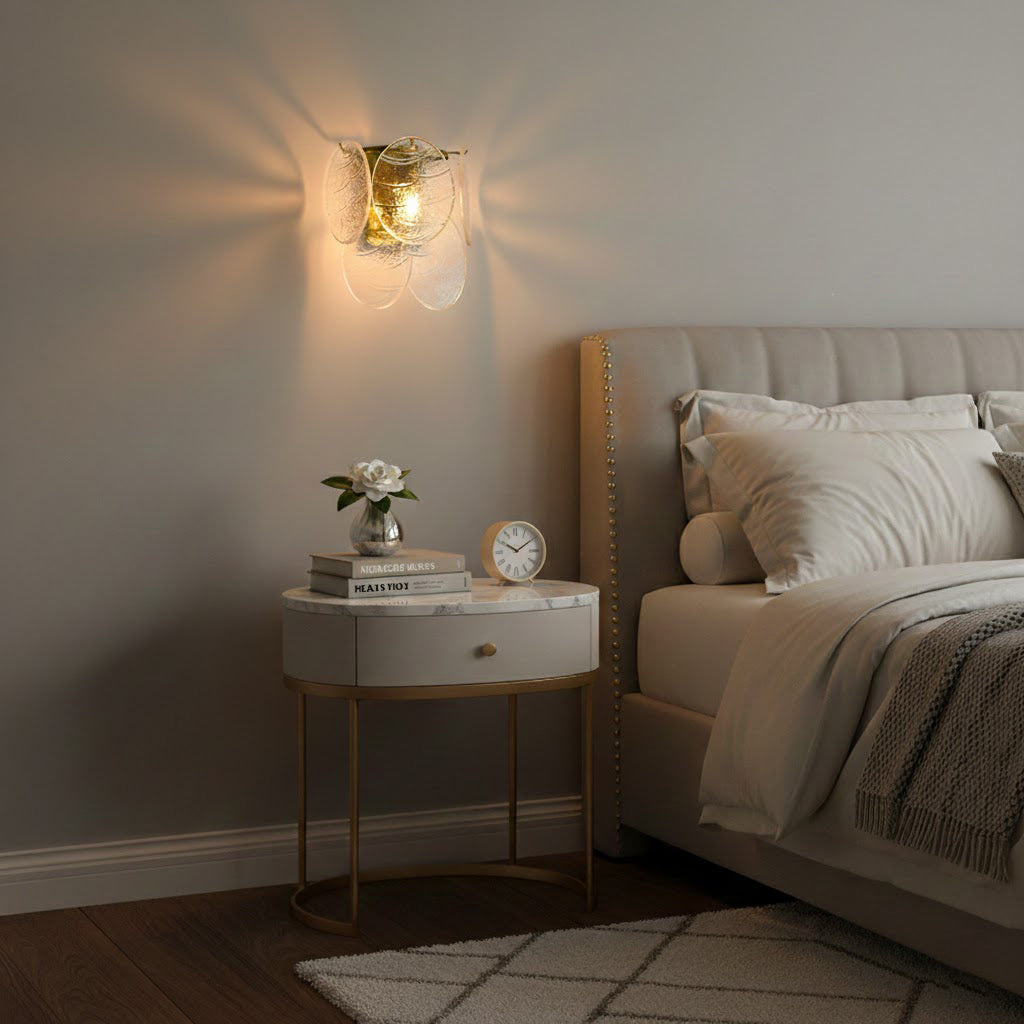 Ripple Glass Wall Sconce