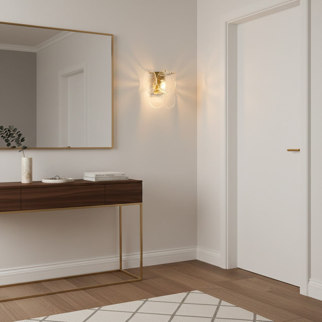 Ripple Glass Wall Sconce