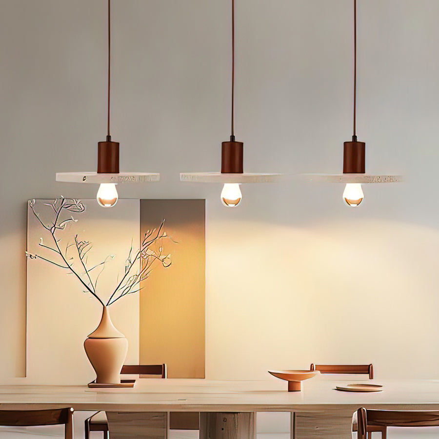 Robern Travertine Pendant Light – detail 5