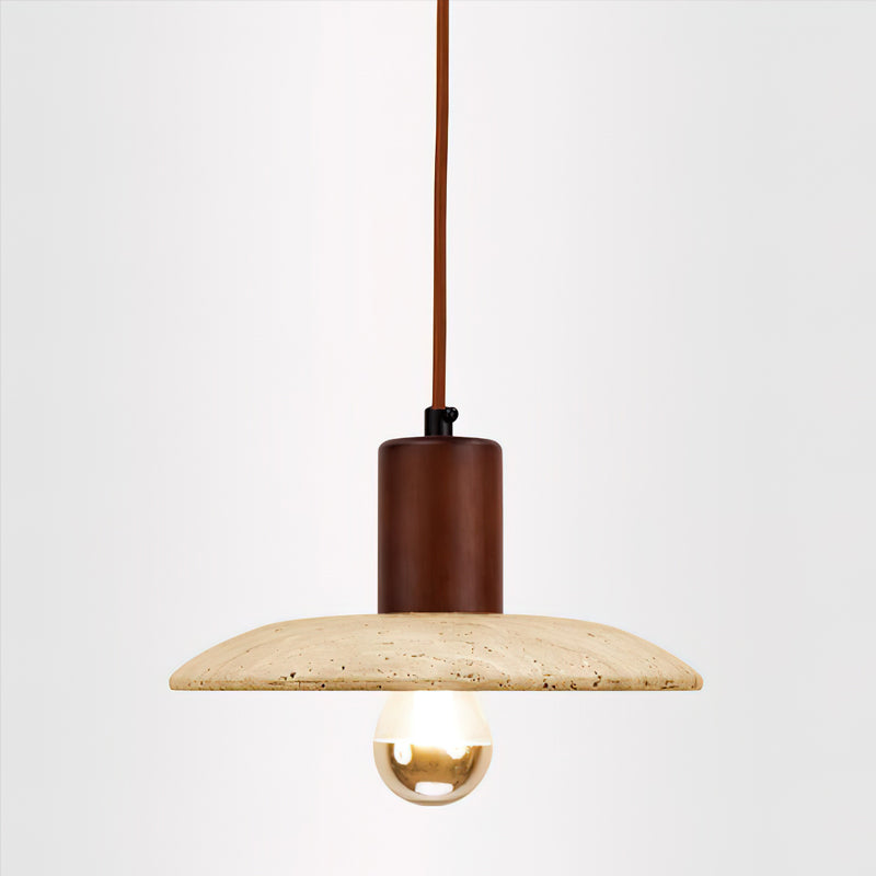 Sceadu Travertine Pendant Light – detail 10