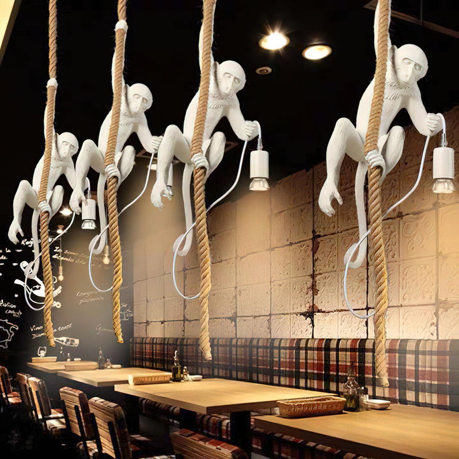 Monkey Pendant Lamp – detail 2