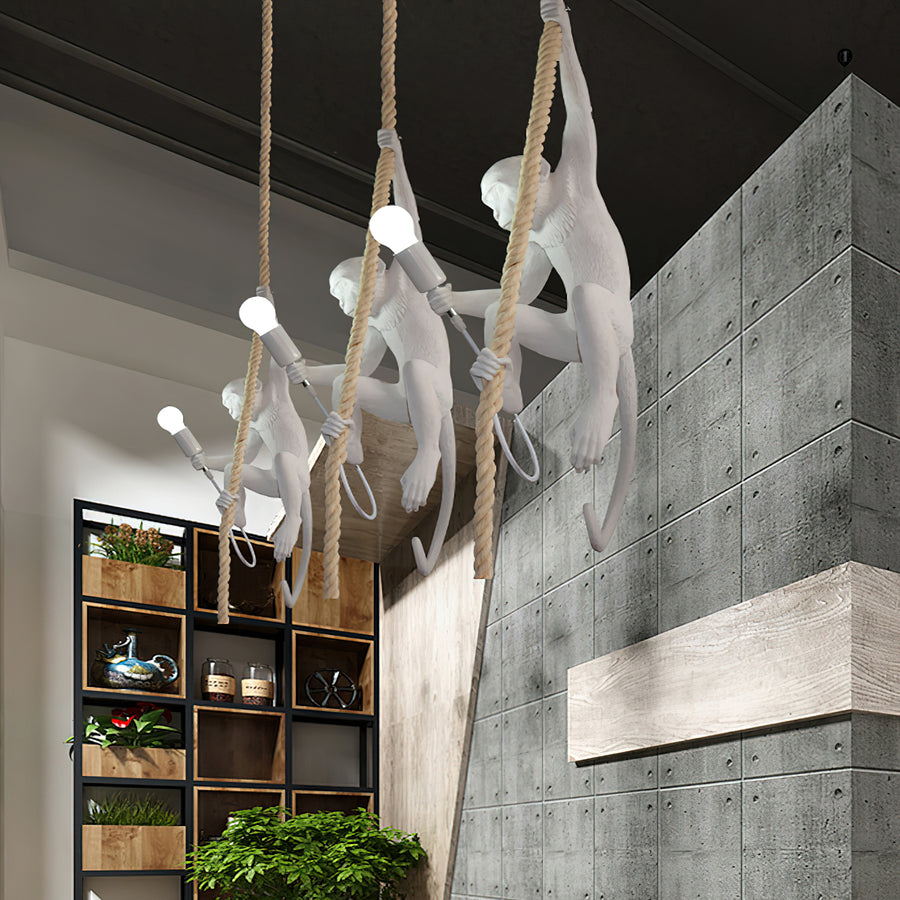 Monkey Pendant Lamp – detail 5