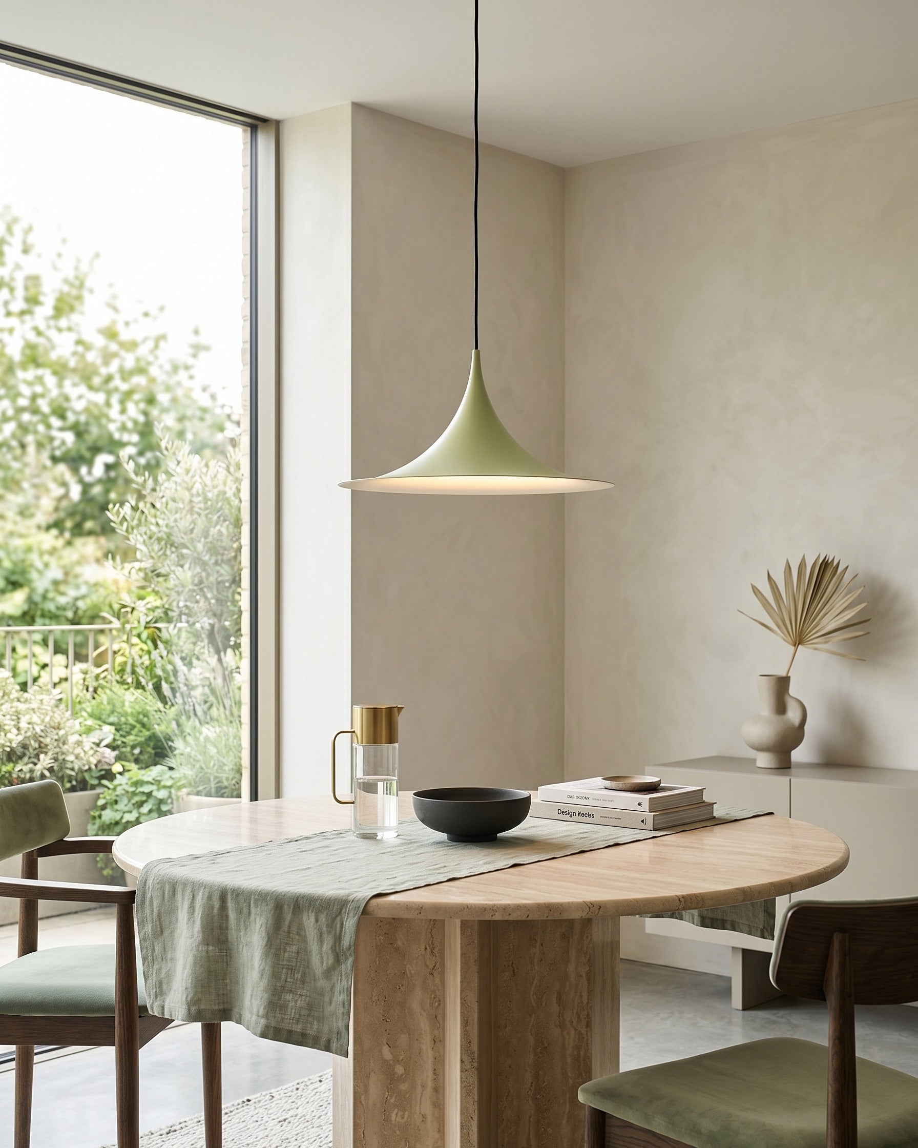 Semi Minimalist Funnel Pendant Light