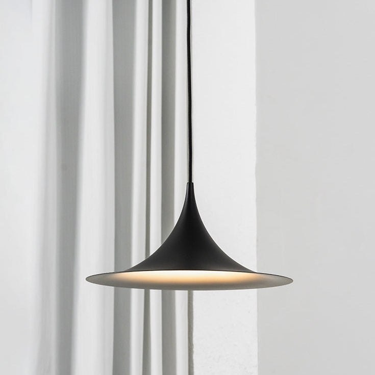 Semi Minimalist Funnel Pendant Light