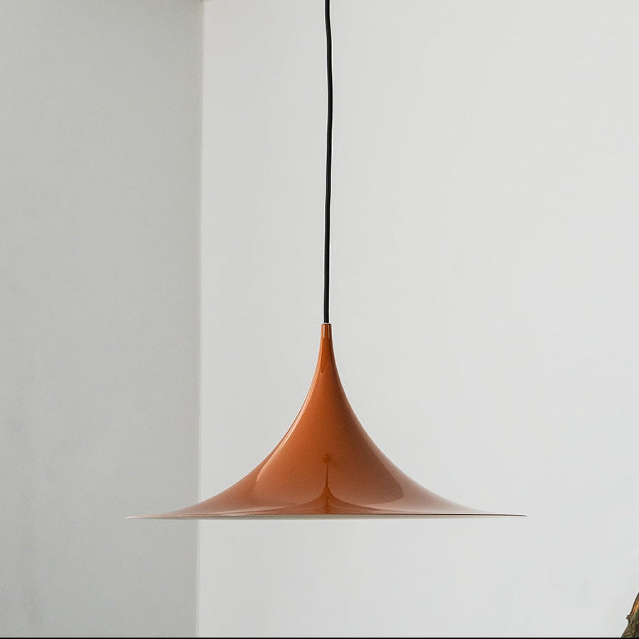 Semi Minimalist Funnel Pendant Light